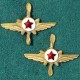 Эмблема Инженерно-Технического Состава ВВС Красной армии, обр. 1942 г. (увеличеного размера)